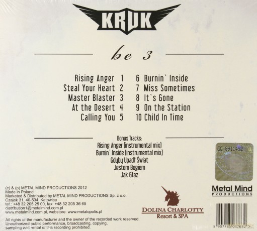 Kruk: Be 3 [CD]