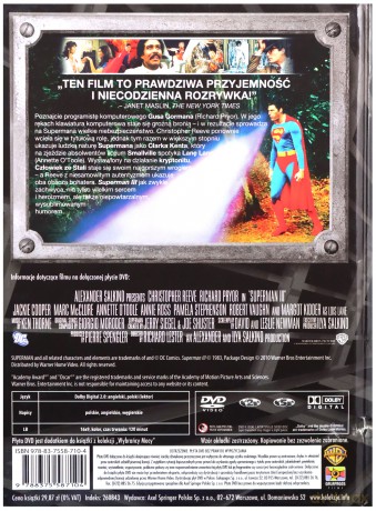 Superman 3 (Wybrańcy Mocy) (booklet) [DVD]