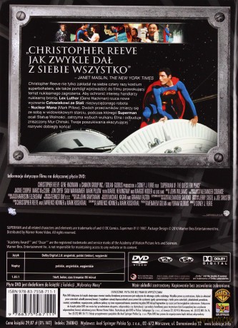 Superman 4 (Wybrańcy mocy) (booklet) [DVD]
