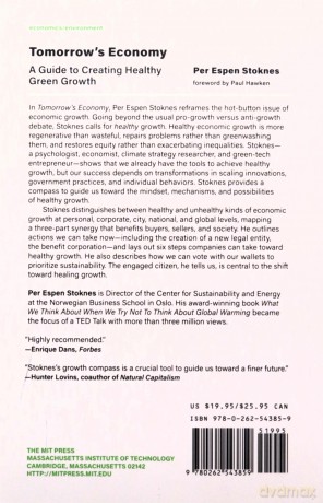 Tomorrow's Economy: A Guide to Creating Healthy Green Growth - Per Espen Stoknes [KSIĄŻKA]