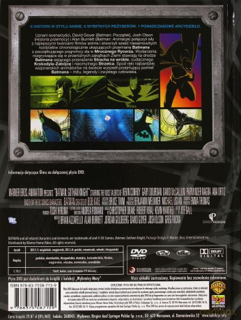 Batman: Rycerz Gotham (Wybrańcy Mocy) (booklet) [DVD]
