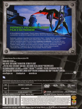 Batman. Powrót Jokera (Wybrańcy Mocy) (booklet) [DVD]