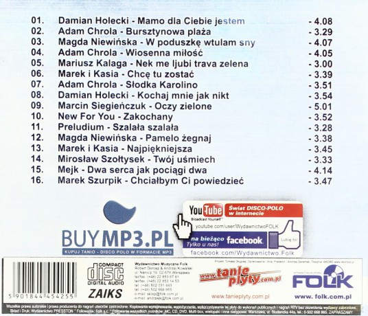 Adam Chrola prezentuje: Taneczne klimaty vol. 2 [CD]