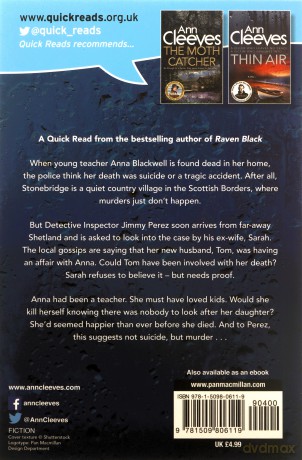 Too Good To Be True - Ann Cleeves [KSIĄŻKA]