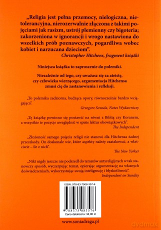 Bóg Nie Jest Wielki - Christopher Hitchens [KSIĄŻKA]