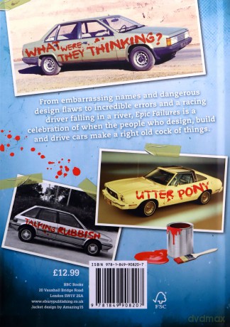 Top Gear: Epic Failures: 50 Great Motoring Cock-Ups - Richard Porter [KSIĄŻKA]