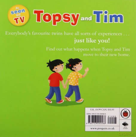 Topsy and Tim: Move House - Jean Adamson [KSIĄŻKA]