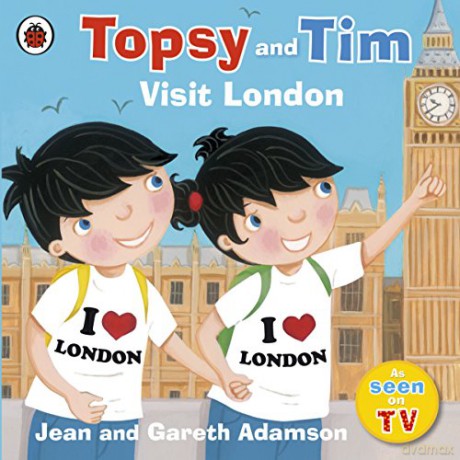 Topsy and Tim: Visit London - Jean Adamson [KSIĄŻKA]