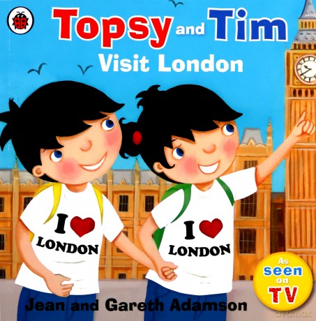 Topsy and Tim: Visit London - Jean Adamson [KSIĄŻKA]
