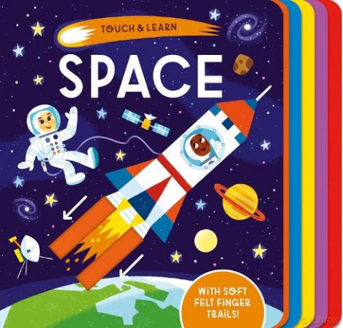Touch and Learn Space: 4 - Becky Davies [KSIĄŻKA]