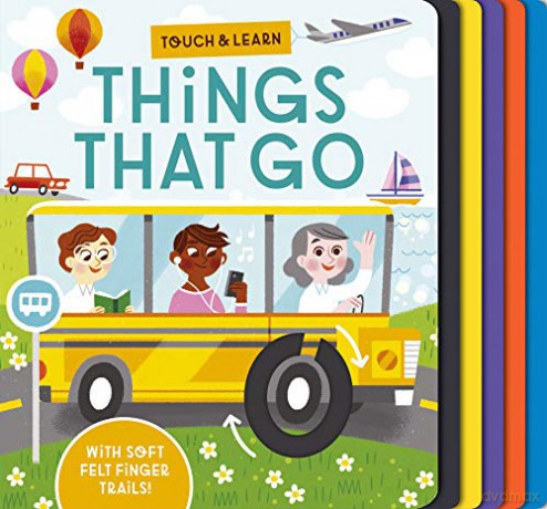 Touch and Learn Things That Go - Becky Davies [KSIĄŻKA]