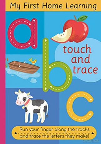 Touch and Trace ABC: Run your fingers along the tracks and trace the setters they make - Harriet Evans [KSIĄŻKA]