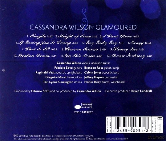 Cassandra Wilson: Glamoured [CD]
