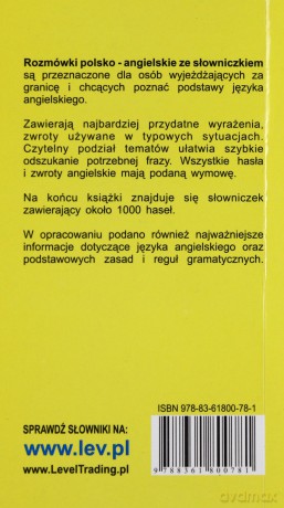 Rozmówki Polsko-Angielskie Ze Słowniczkiem [KSIĄŻKA]
