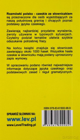Rozmówki Polsko-Czeskie Ze Słowniczkiem [KSIĄŻKA]