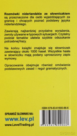 Rozmówki Polsko-Niderlandzkie Ze Słowniczkiem [KSIĄŻKA]