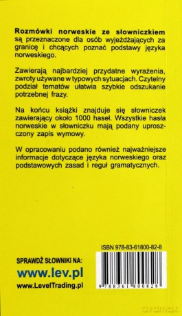 Rozmówki Polsko-Norweskie Ze Słowniczkiem [KSIĄŻKA]