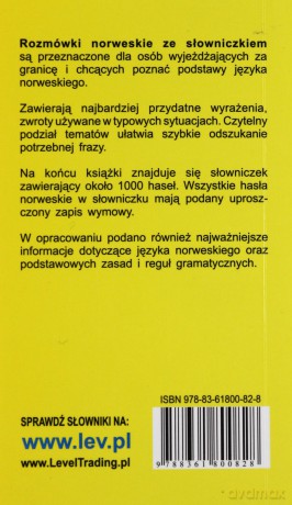 Rozmówki Polsko-Norweskie Ze Słowniczkiem [KSIĄŻKA]