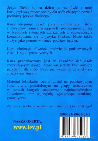 Język Fiński Na Co Dzień - Rozmówki - Mini Kurs Językowy  [KSIĄŻKA]+[CD]