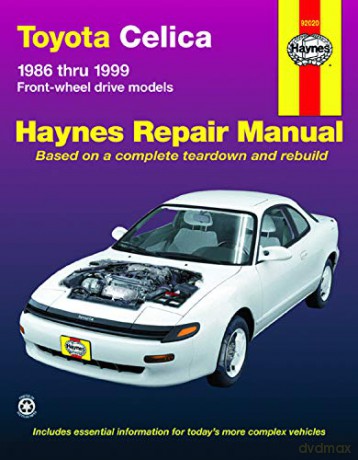 Toyota Celica FWD (1986-1999)Haynes Repair Manual (USA) - J. H. Haynes [KSIĄŻKA]