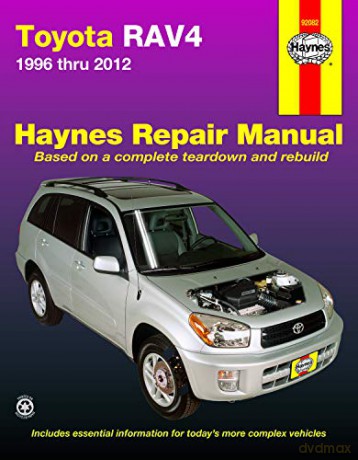 Toyota Rav4 1996 Thru 2012 Haynes Repair Manual [KSIĄŻKA]