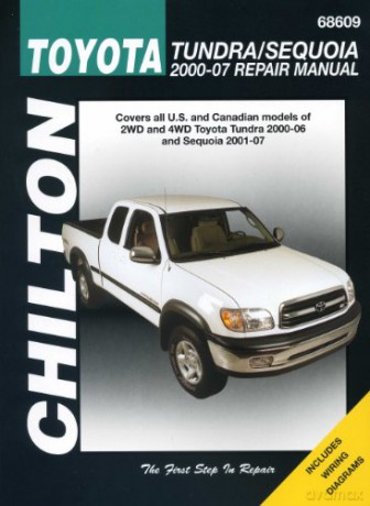 Toyota Tundra/Sequoia (00-07) (Chilton) (Chilton's Total Car Care Repair Manuals) [KSIĄŻKA]