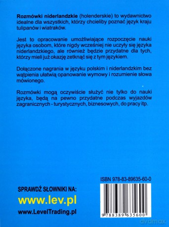 Język Niderlandzki Na Co Dzień - Rozmówki - Mini Kurs Językowy  [KSIĄŻKA]+[CD]
