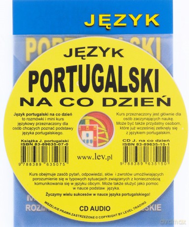 Język Portugalski Na Co Dzień - Rozmówki - Mini Kurs Językowy  [KSIĄŻKA]+[CD]