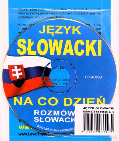 Język Słowacki Na Co Dzień - Rozmówki - Mini Kurs Językowy  [KSIĄŻKA]+[CD]