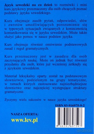 Język Szwedzki Na Co Dzień - Rozmówki - Mini Kurs Językowy  [KSIĄŻKA]+[CD]