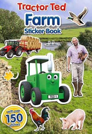 Tractor Ted Farm Sticker Book: 1 - Alexandra Heard [KSIĄŻKA]