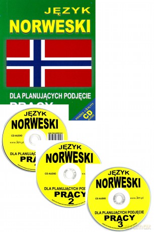 Język Norweski Dla Planujących Podjęcie Pracy  [KSIĄŻKA]+[3CD]