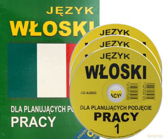 Język Włoski Dla Planujących Podjęcie Pracy  [KSIĄŻKA]+[3CD]