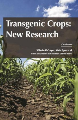 Transgenic Crops: New Research - Wilhelm Klumper [KSIĄŻKA]