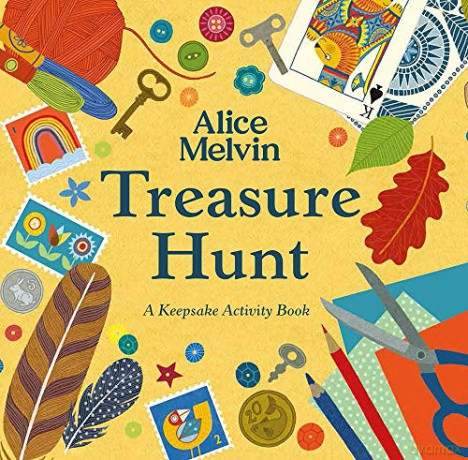 Treasure Hunt: A Keepsake Activity Book - Alice Melvin [KSIĄŻKA]
