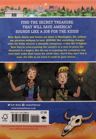 Treasure Hunters: All-American Adventure: (Treasure Hunters 6) - James Patterson [KSIĄŻKA]