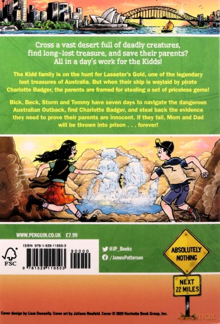Treasure Hunters: The Plunder Down Under: (Treasure Hunters 7) - James Patterson [KSIĄŻKA]
