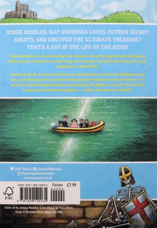 Treasure Hunters: Ultimate Quest: (Treasure Hunters 8) - James Patterson [KSIĄŻKA]