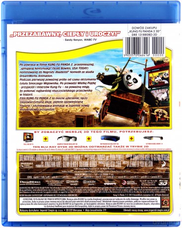 Kung Fu Panda 2 3D [Blu-Ray 3D]
