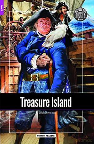 Treasure Island - Foxton Reader Level-2 (600 Headwords A2/B1) with free online AUDIO (Foxton Readers) - R. Louis Stevenson [KSIĄŻKA]