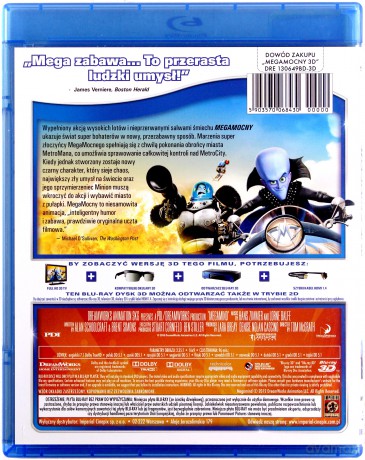 Megamocny 3D [Blu-Ray 3D]