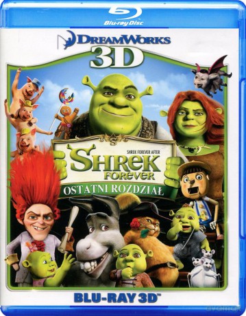 Shrek 4 3D (Shrek Forever 3D) [Blu-Ray 3D]