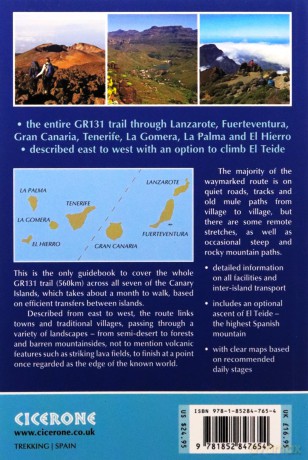 Trekking in the Canary Islands: The GR131 island-hopping route (Cicerone Walking Guides) - Paddy Dillon [KSIĄŻKA]