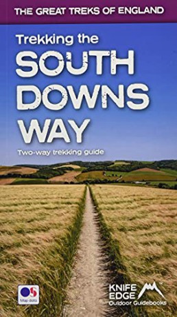 Trekking the South Downs Way (National Trail Guidebook with OS 1:25k maps): Two-way guidebook with 18 different itineraries (The Great Treks of England) - Andrew McCluggage [KSIĄŻKA]