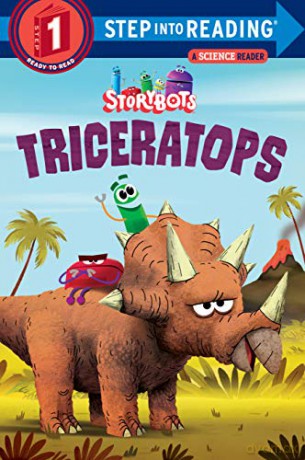 Triceratops (Step into Reading) - Storybots [KSIĄŻKA]