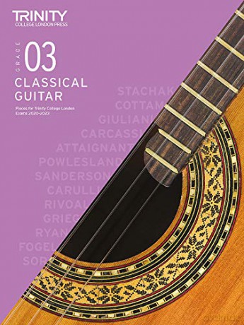 Trinity College London Classical Guitar Exam Pieces 2020-2023: Grade 3 - Trinity College London [KSIĄŻKA]