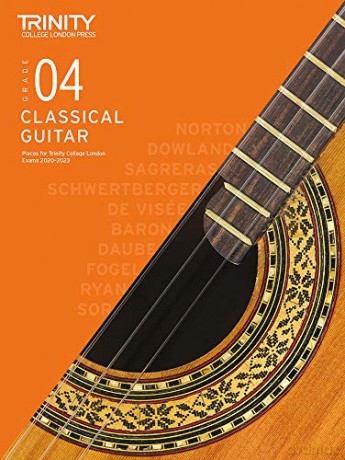 Trinity College London Classical Guitar Exam Pieces 2020-2023: Grade 4 - Trinity College London [KSIĄŻKA]