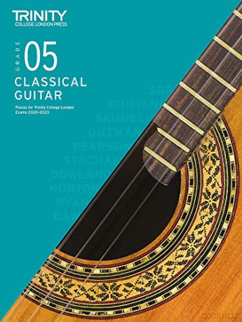 Trinity College London Classical Guitar Exam Pieces 2020-2023: Grade 5 - Trinity College London [KSIĄŻKA]