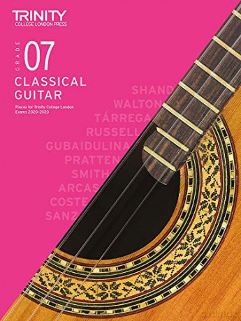 Trinity College London Classical Guitar Exam Pieces 2020-2023: Grade 7 - Trinity College London [KSIĄŻKA]