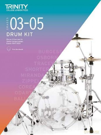 Trinity College London Drum Kit 2020-2023. Grades 3-5 - Trinity College London [KSIĄŻKA]